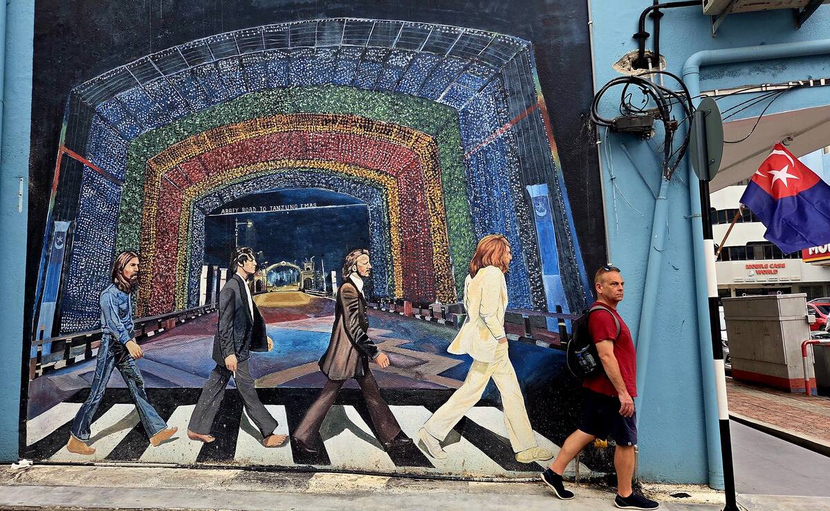 Mural Abbey Road
