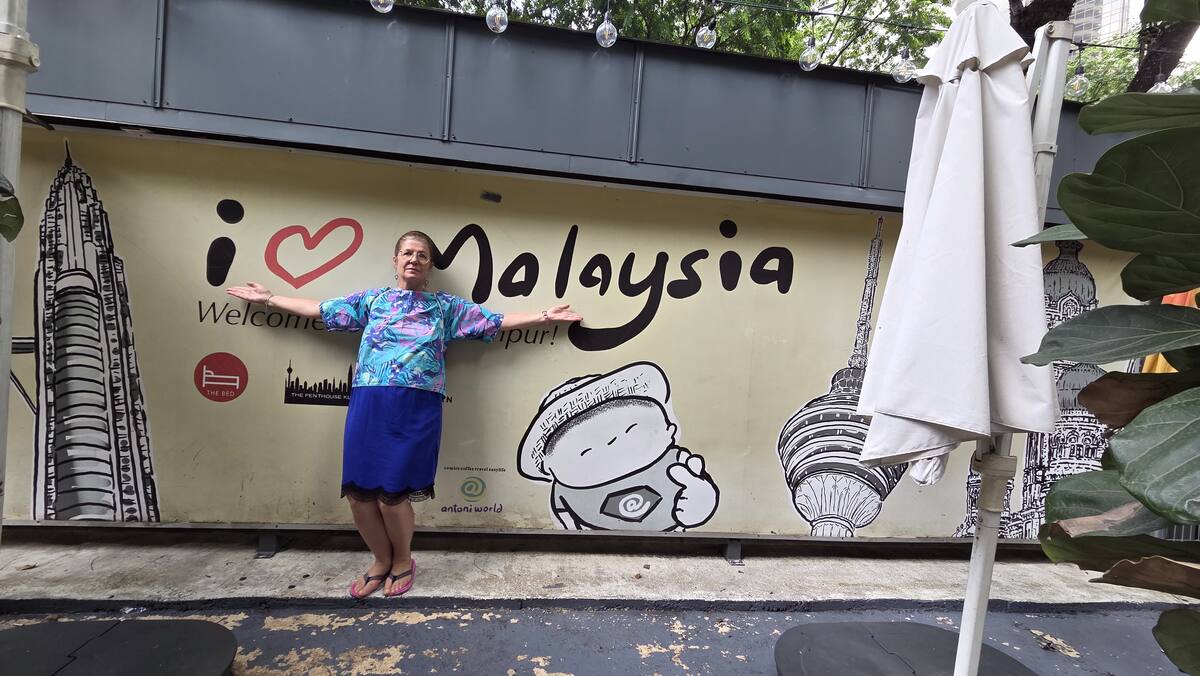 Mural I love Malaysia